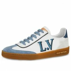LOUIS VUITTON LV Frontrow Blue/White Sneakers/Shoes 1A579X