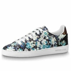 LOUIS VUITTON (WMNS) Frontrow Sneakers Multicolor Blue/Black Fashion Skate Shoes 1A5N7