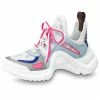 LOUIS VUITTON (WMNS) LV Archlight Sports Shoes Pink/White/Blue Blue/Pink Athletic Shoes 1A65K6