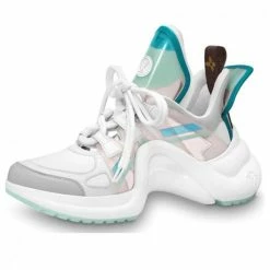 LOUIS VUITTON (WMNS) LV Archlight Sports Shoes Blue/Pink Athletic Shoes 1A65RQ