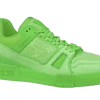 Louis Vuitton LV Trainer Fluroescent Green -KENZO Sales 1A8KDA