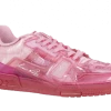 Louis Vuitton LV Trainer Fluroescent Pink -KENZO Sales 1A8KJQ