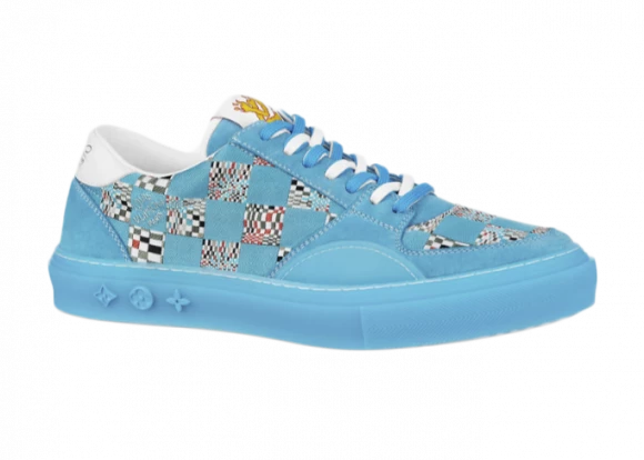 Louis Vuitton LV Ollie Blue Distorted Damier SS21 3 Louis Vuitton LV Ollie Blue Distorted Damier SS21