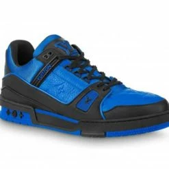 Louis Vuitton LV Trainer Black Blue