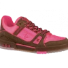 Louis Vuitton Trainer Pink Brown -KENZO Sales 1A8Z5A