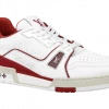 Louis Vuitton Bordeaux LV Trainer White/Red 2 Louis Vuitton Bordeaux LV Trainer White/Red -KENZO Sales 1A8ZPN