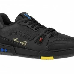 Louis Vuitton Trainer Black Signature