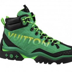 Louis Vuitton Millenium Ankle Boot Green Black