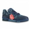 Louis Vuitton LV Trainer X Nigo Blue Demin