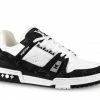 Louis Vuitton LV Trainer White Black White -KENZO Sales 1A9JG9