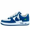 LOUIS VUITTON Air Force 1 Low By Virgil Abloh X LV Bluewhite BLUEWHITE Fashion Skate Shoes 1A9VAO -KENZO Sales 1A9VAO