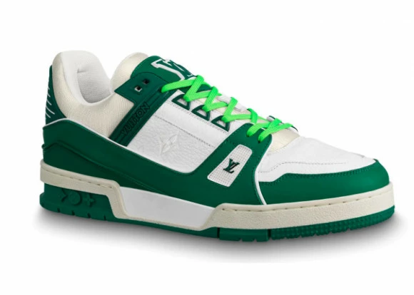Louis Vuitton LV Trainer Green 3 Louis Vuitton LV Trainer Green