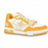 Louis Vuitton Trainer Monogram Denim Yellow -KENZO Sales 1A9ZDC