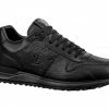 Louis Vuitton Run Away Sneaker Monogram Embossed Leather Black -KENZO Sales 1A9ZKQ