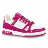 Louis Vuitton Trainer Low White Fuchsia 2 Louis Vuitton Trainer Low White Fuchsia -KENZO Sales 1AA6WP