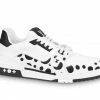 Louis Vuitton LV Trainer Yayoi Kusama Black White 2 Louis Vuitton LV Trainer Yayoi Kusama Black White -KENZO Sales 1AB8JL