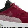 Womens Nike Air Max Thea PRM LTH Noble Red WMNS Marathon Running Shoes/Sneakers 845062-600 -KENZO Sales 845062 600