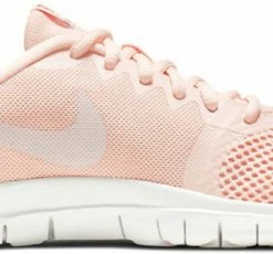 Womens Nike Flex Essential TR 'Echo Pink' Echo Pink/Light Redwood WMNS Marathon Running Shoes/Sneakers 924344-605