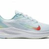 Womens Nike Air Zoom Winflo 7 'White Glacier Ice' WMNS Marathon Running Shoes/Sneakers CJ0302-101 -KENZO Sales CJ0302 101