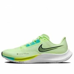 Nike Womens Air Zoom Rival Fly 3 Low-Top Running Shoes Yellow 荧光 Marathon Running Shoes CT2406-700