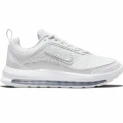 Womens Nike Air Max AP Silver White WMNS Marathon Running Shoes/Sneakers CU4870-102