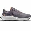 Nike Air Zoom Pegasus 38 Shield - Women's Running Shoes - Pure Smoke / Cave Purple -KENZO Sales DC4074 500
