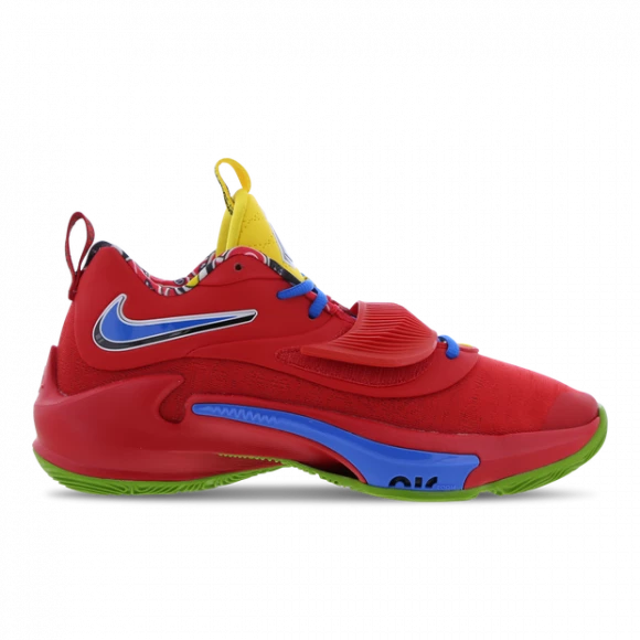Nike Zoom Freak 3 Basketball Shoes - Red 3 Nike Zoom Freak 3 Basketball Shoes - Red
