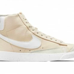 Nike Women's Blazer Mid '77 Next Nature 2 W Sneakers In Light Orewood Brown/White