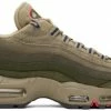 Nike Air Max 95 Medium Olive Black Rough Green -KENZO Sales DQ8570 200