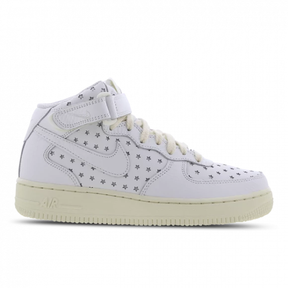 Nike Air Force 1 Mid Cut Out Stars Summit White (W) 3 Nike Air Force 1 Mid Cut Out Stars Summit White (W)