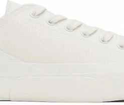 Kenzo White Tiger Crest Sneakers