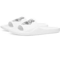 Kenzo Men's Tiger Pool Slide In White