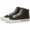 Kenzo Men's School High Top Sneakers In Black -KENZO Sales FC65SN020F5099
