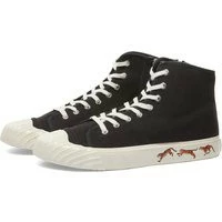 Kenzo Men's School High Top Sneakers In Black