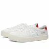 Kenzo Swing Lace Up Sneaker White/Red -KENZO Sales FC65SN030L5001A