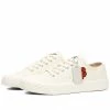 Kenzo School Low Top Sneakers Cream -KENZO Sales FD52SN010F73 04