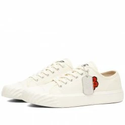 Kenzo School Low Top Sneakers Cream