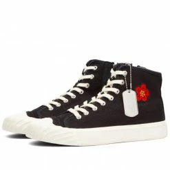 Kenzo School High Top Sneakers Black