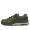 New Balance Unisex 574 Series Low-Top Green Army Green Marathon Running Shoes ML574ENB -KENZO Sales ML574ENB