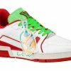 Louis Vuitton Trainer Neon Red -KENZO Sales MS0241