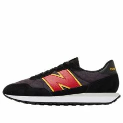 New Balance 237v1 'Black Red Pepper' Black/Red Marathon Running Shoes MS237ASR