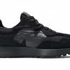 New Balance Unisex 327 In Black/Grey Leather -KENZO Sales U327WCD