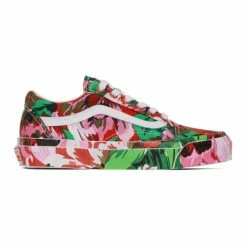 Vans Old Skool KENZO Floral Red White