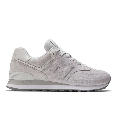 New Balance Women's 574 In Grey/Black Suede/Mesh 3 New Balance Women's 574 In Grey/Black Suede/Mesh